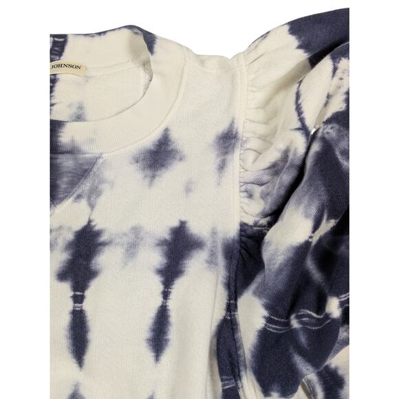 Ulla Johnson Philo Puff Sleeve Tie Dye Sweatshirt Size Large - Picture 5 of 8